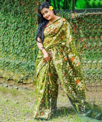 Jamdani Saree ( ৬০ কাউন্টের অরজিনাল জামদানি শাড়ি )