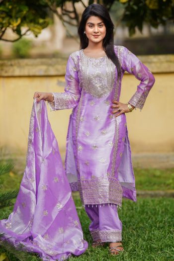 ✨Premium Indian Jimmychu Georgette Three-Piece ✨